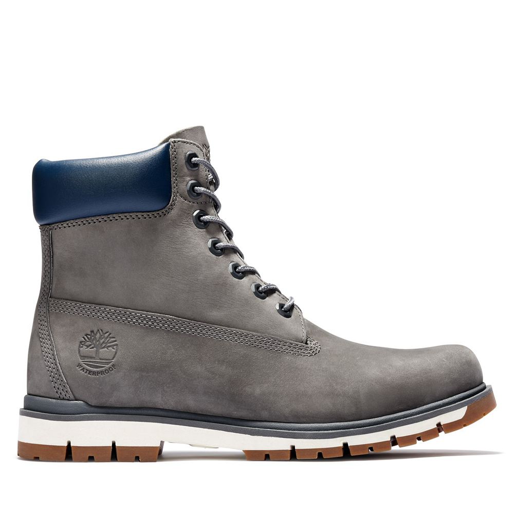 Bocanci 6-Inch Timberland Barbati Gri - Radford Waterproof - Romania - ROPJSV130